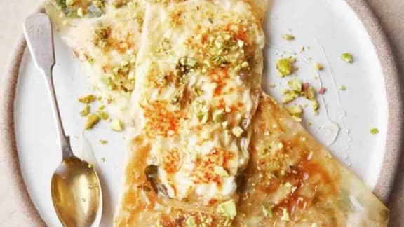 Chaussons feuilletés à la feta