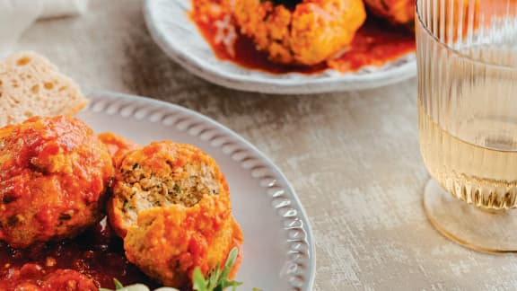Polpette Di Vitello (boulettes de veau)