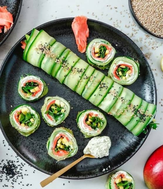 Comment faire les sushis concombre ultra-populaires sur le web