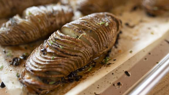 Pommes de terre Hasselback