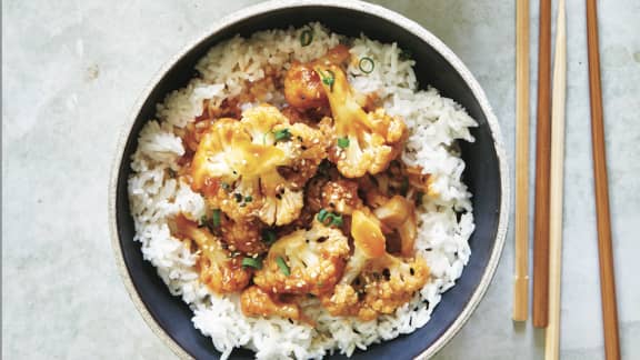 Casserole de chou-fleur coréenne