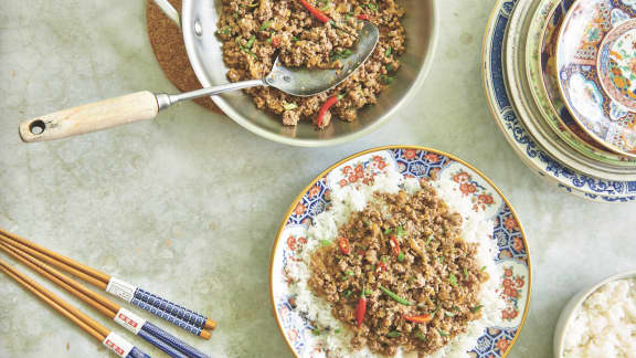 Boeuf coréen à la poire