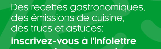 Ne manquez pas nos infolettres!