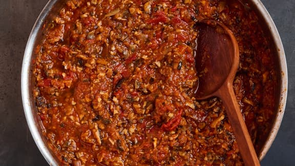 Bolognaise de champignons