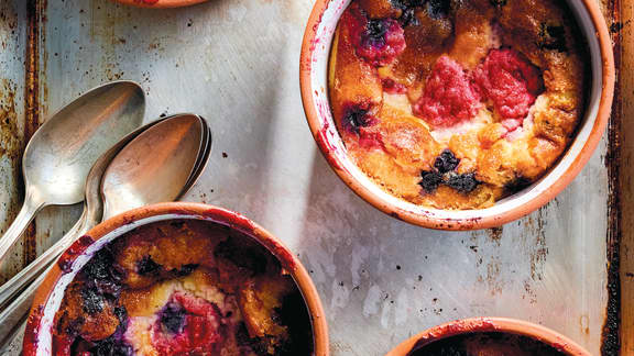 Clafoutis aux petits fruits