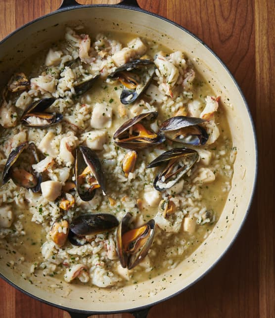 Risotto aux fruits de mer