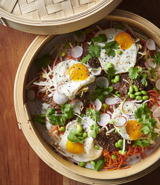 Bol style Bibimbap au boeuf coréen