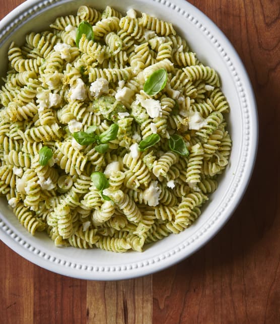 Pâtes au pesto de brocoli