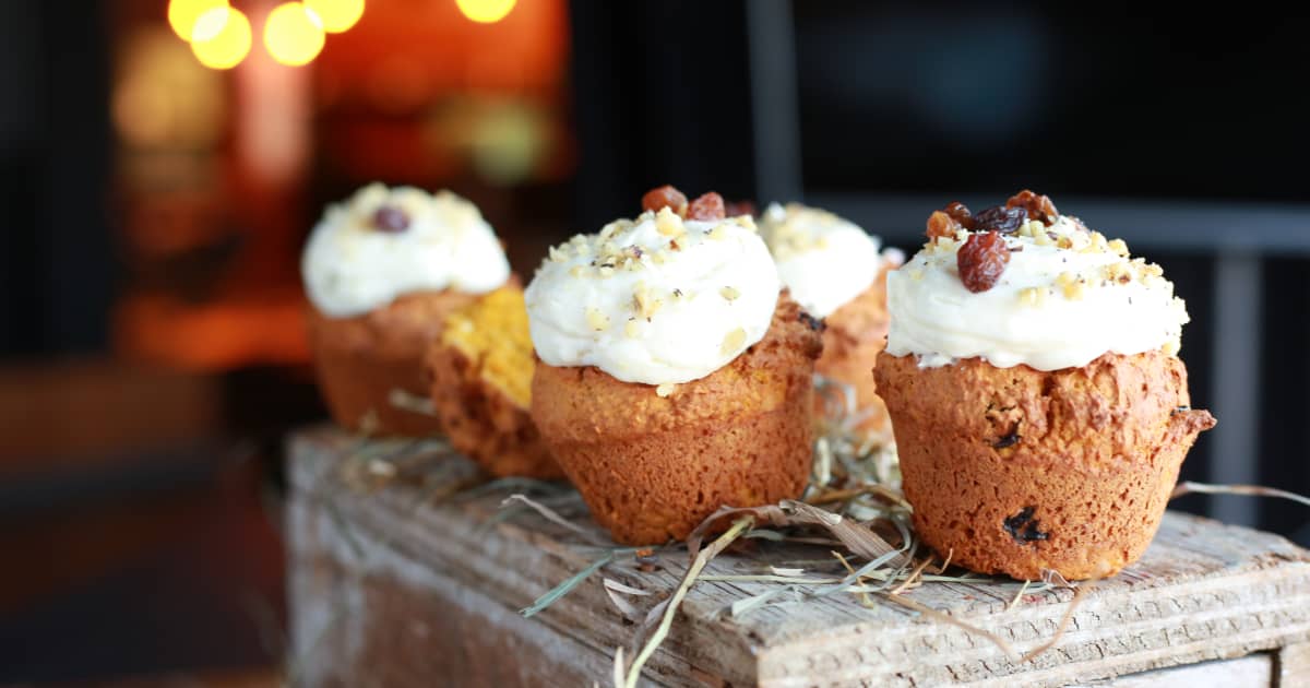 Muffin citrouille et fromage à la crème Zeste