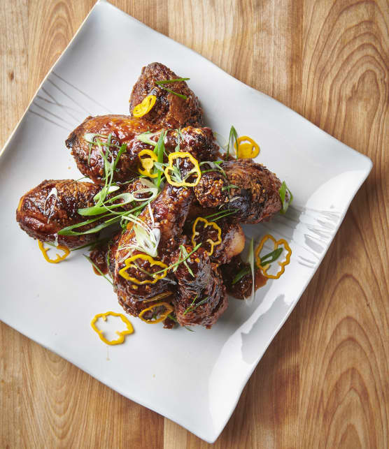 Poulet frit au babeurre, laqué au Whisky