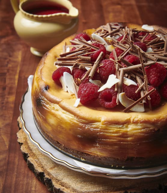 Gâteau au fromage Whippet aux framboises