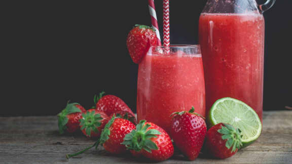 Limonade de fraise