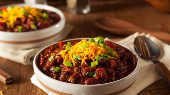 Chili express à la sauce à spaghetti