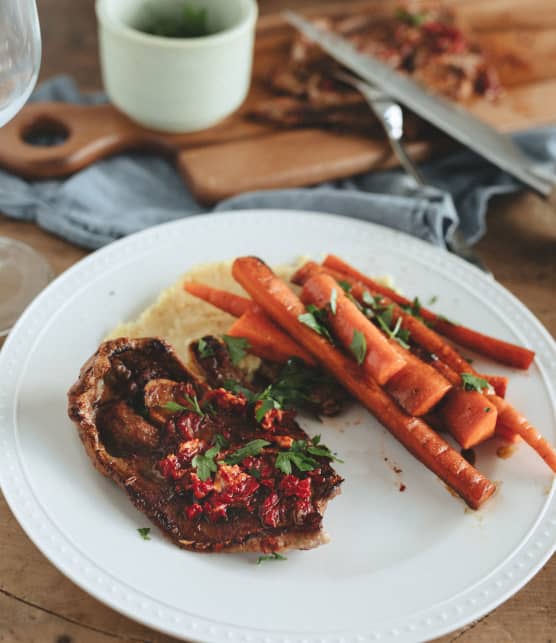 Steak d'agneau de Hugo Saint-Jacques