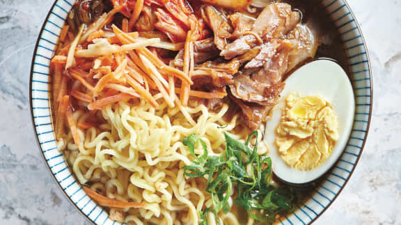 Lundi : Soupe-repas à la coréenne