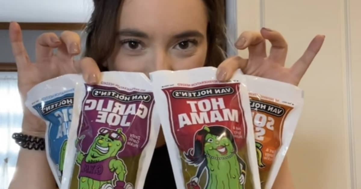 Taste test TikTok Les cornichons géants Van Holten Zeste