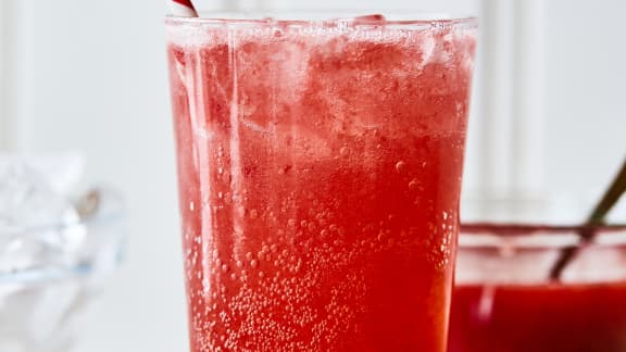 Soda à la fraise