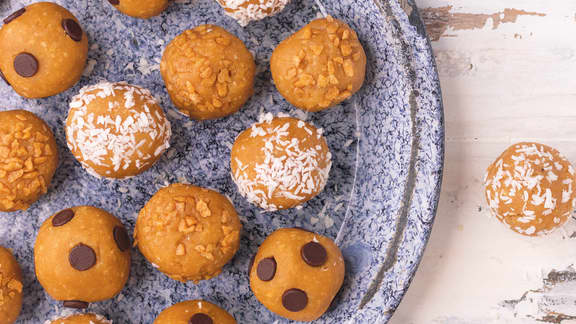 Boules de «pâte à biscuits» 3 saveurs