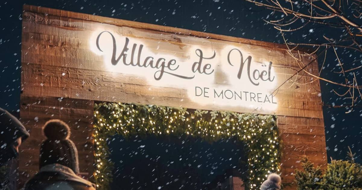 Village de noel top atwater
