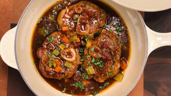 Voici la recette familiale d'osso buco de Lara Fabian