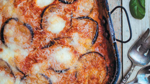 Aubergines parmigiana