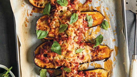 Aubergines parmigiana