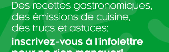 Ne manquez pas nos infolettres!