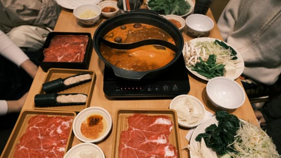 fondue chinoise (bouillon)