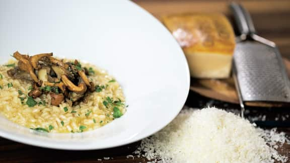 Risotto aux champignons