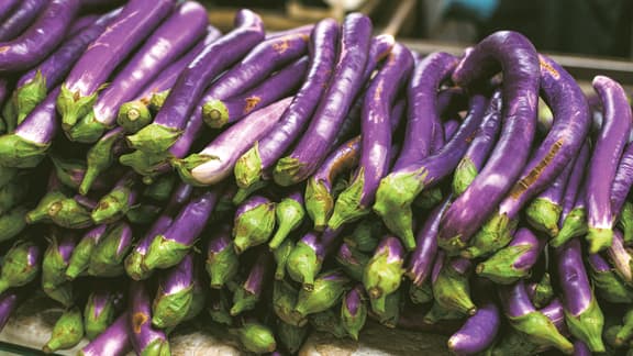 Aubergines panées