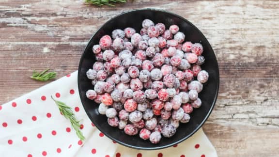 Voici comment reproduire la recette virale de bonbons de canneberges sucrées