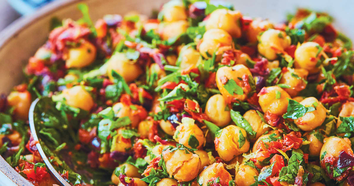 Salade de pois chiches à la turque | Zeste