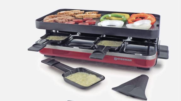 Raclette avec support paroi Nissi