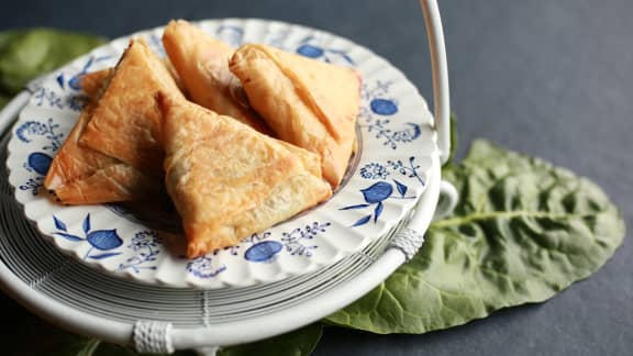 Spanakopita de bette à carde, épinards et feta