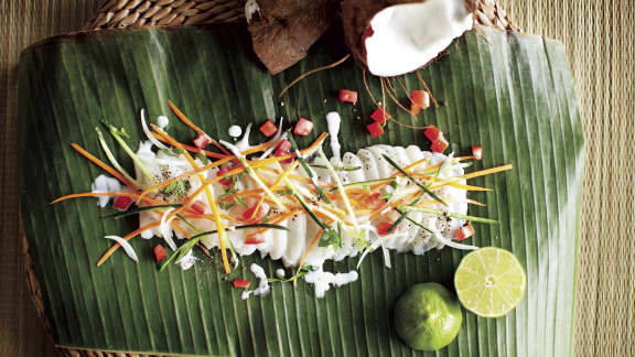 Poisson cru à la Tahitienne