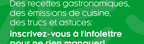 Ne manquez pas nos infolettres!
