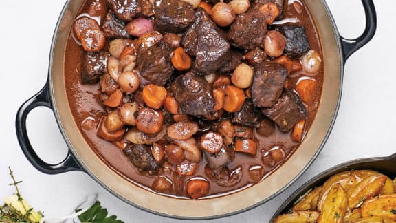 Comment faire l'incroyable boeuf bourguignon d'Hugo Saint-Jacques