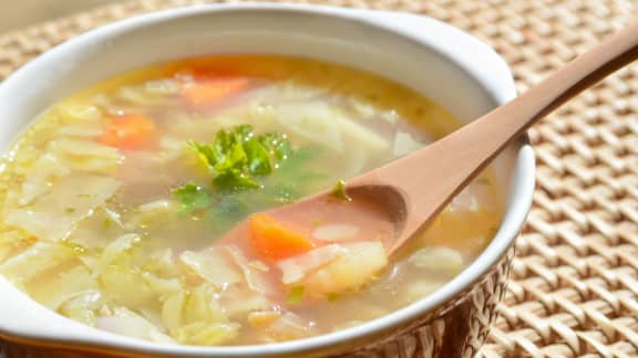 Soupe au chou à l'ancienne