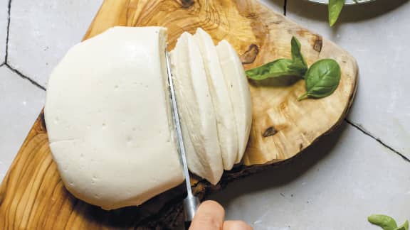 Mozzarella végane