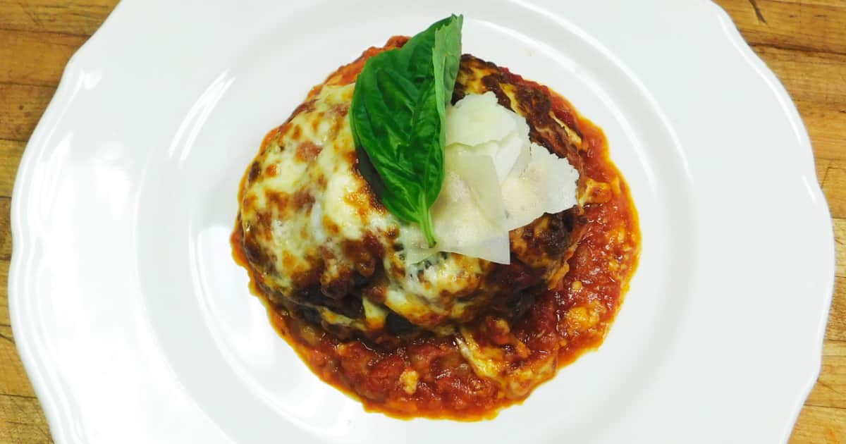 Aubergines à la parmigiana Zeste