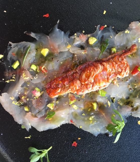Carpaccio de rouget