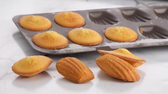 Madeleines au citron