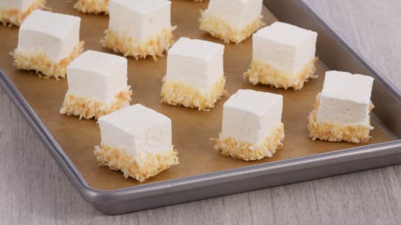 Guimauves à la noix de coco
