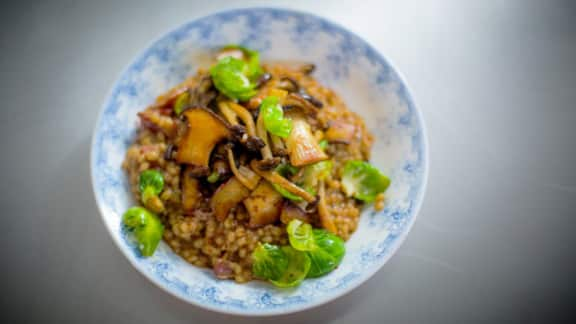 Risotto « de paresseux » à l'orge