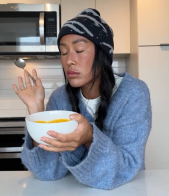 Voici la recette du potage aux légumes d'automne de Cindy Cournoyer, testée et approuvée par l'équipe!