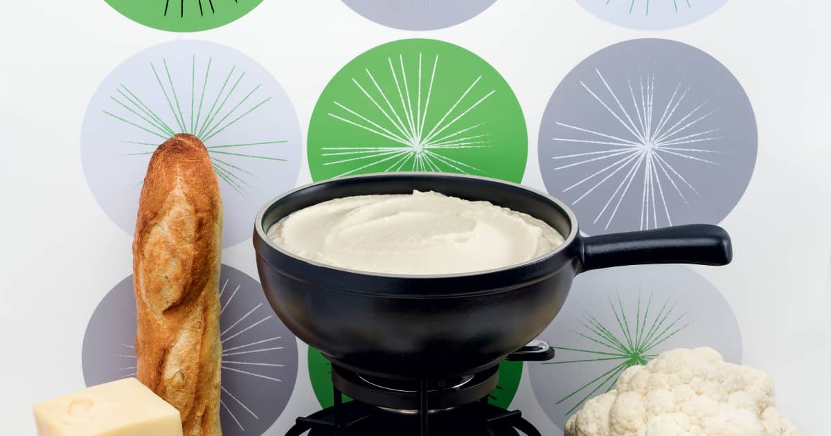 Recette de fondue fromage et choufleur Zeste