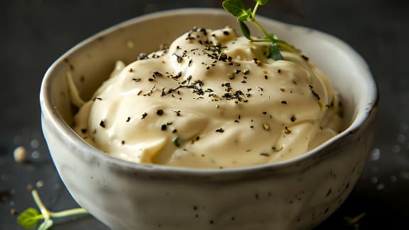 Sauce ail et poivre