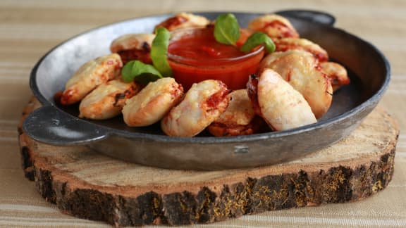 Pizza pochette  en pita