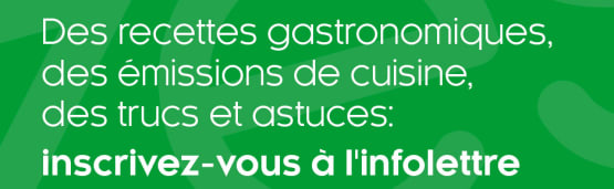Ne manquez pas nos infolettres!