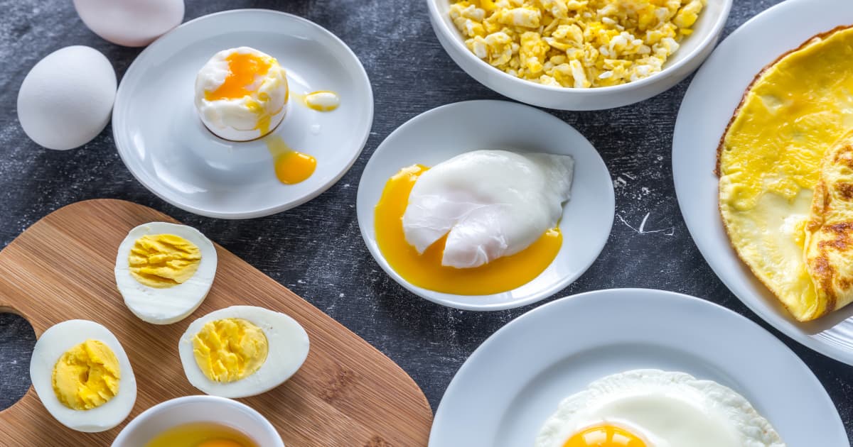 Les différentes façons de cuire les œufs - Elle à Table